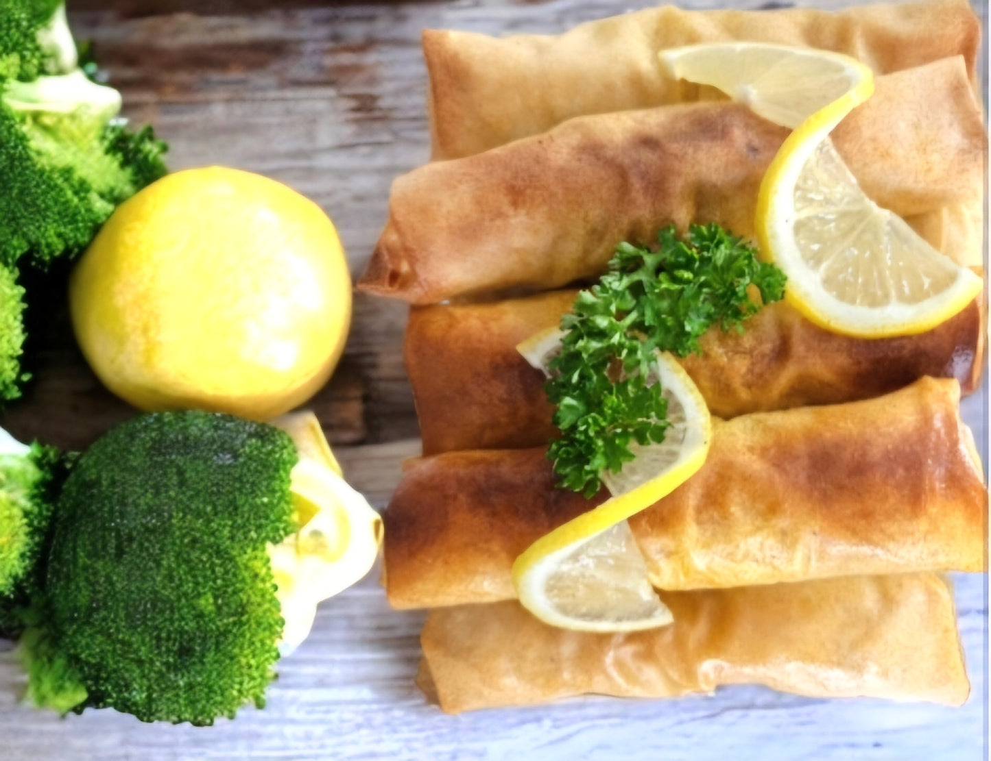 Grands rouleaux aux fruits de mer