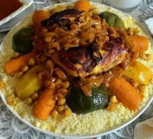 Couscous au poulet et légume